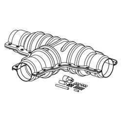 Uponor Ecoflex Supra Plus T-Set, 200/175/140mm, 1061642... UPONOR-1061642 6414905202850 (Abb. 1)