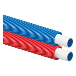Uponor Uni Pipe Plus Weiß im Schutzrohr, 16x2,0-25/20, 75m, Blau... UPONOR-1063059 4021598122987 (Abb. 1)