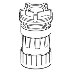 Uponor Aqua Plus Leckanzeige Verteilerschrank M7, 25/20mm... UPONOR-1063462 4021598123816 (Abb. 1)