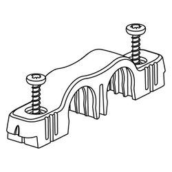 Uponor Teck Klemme doppelt, 25mm, 1063473... UPONOR-1063473 4021598128491 (Abb. 1)