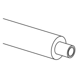 Uponor Uni Pipe Plus Weiß vorgedämmt S4 WLS 040, 16x2,0, 100m, Blau... UPONOR-1063553 4021598124448 (Abb. 1)