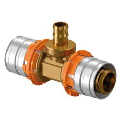 Uponor Q und E, T-Stück Übergang S-Press, 20x9,9x20mm, 1063938... UPONOR-1063938 4021598128699 (Abb. 1)