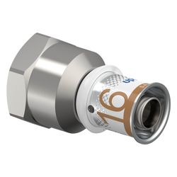 Uponor S-Press Plus Übergangsmuffe, d. 16mm x Rp 1/2", FT... UPONOR-1070515 6414905218356 (Abb. 1)