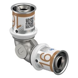 Uponor S-Press Plus Bogen, 16x16mm, 1070527... UPONOR-1070527 6414905218479 (Abb. 1)