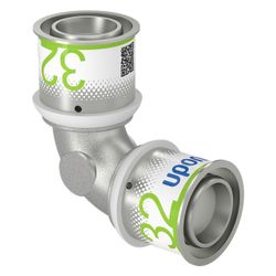 Uponor S-Press Plus Bogen, 32x32mm, 1070530... UPONOR-1070530 6414905218509 (Abb. 1)