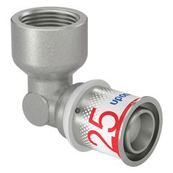 Uponor S-Press Plus Winkelmuffe 25mm x Rp 3/4" FT... UPONOR-1070542 6414905218622 (Abb. 1)