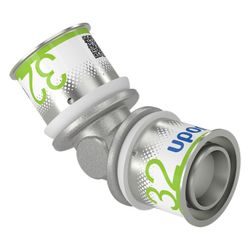 Uponor S-Press Plus Winkel 45 Grad 32x32mm, 1070546... UPONOR-1070546 6414905218660 (Abb. 1)