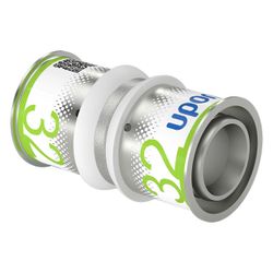 Uponor S-Press Plus Kupplung, 32x32mm, 1070550... UPONOR-1070550 6414905218707 (Abb. 1)