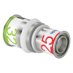Uponor S-Press Plus Kupplung reduziert 32x25mm, 1070556... UPONOR-1070556 6414905218769 (Abb. 1)