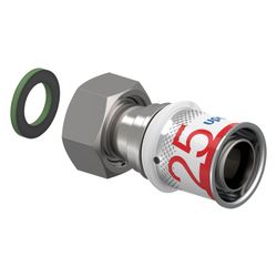 Uponor S-Press Plus Verschraubung IG, 25mm x G 3/4" SN... UPONOR-1070606 6414905219261 (Abb. 1)