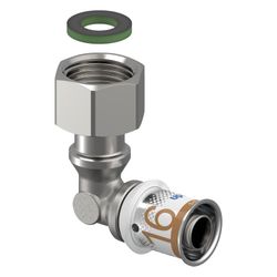 Uponor S-Press Plus Winkelverschraubung IG 16mm x G 1/2", SN... UPONOR-1070612 6414905219322 (Abb. 1)