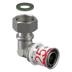 Uponor S-Press Plus Winkelverschraubung IG 25mm x G 3/4", SN... UPONOR-1070614 6414905219346 (Abb. 1)