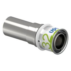 Uponor S-Press Plus Übergang auf Kupfer, 32x28mm CU... UPONOR-1070620 6414905219407 (Abb. 1)
