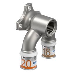 Uponor S-Press Plus U-Wandscheibe, 20mm x Rp 1/2", FT-16... UPONOR-1070631 6414905219476 (Abb. 1)