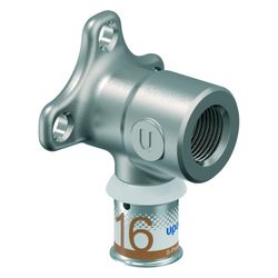 Uponor S-Press Plus Wandscheibe M, 16mm x Rp 3/8" FT... UPONOR-1070638 6414905219544 (Abb. 1)
