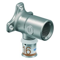 Uponor S-Press Plus Wandscheibe L, 16mm x Rp 1/2" FT... UPONOR-1070644 6414905219605 (Abb. 1)