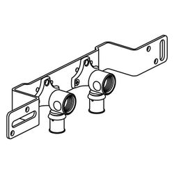 Uponor S-Press Plus Montageeinheit, 16mm x Rp 1/2" FT, c/c 80mm... UPONOR-1070661 6414905219773 (Abb. 1)