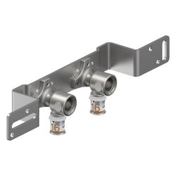 Uponor S-Press Plus Montageeinheit, 16mm x Rp 1/2" FT, c/c 80mm... UPONOR-1070661 6414905219773 (Abb. 1)