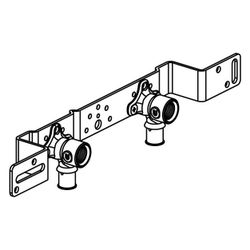 Uponor S-Press Plus Montageeinheit, 16mm x Rp 1/2" FT, c/c 150mm... UPONOR-1070662 6414905219780 (Abb. 1)