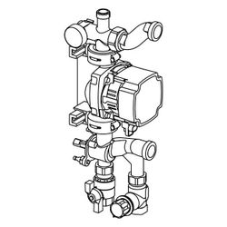 Uponor Fluvia Pumpengruppe, MPG-10-B-W, 1078307... UPONOR-1078307 4021598130159 (Abb. 1)