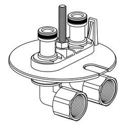 Uponor Contec Adapterstecker T2 G 1/2" FT, 1078342... UPONOR-1078342 4021598130524 (Abb. 1)
