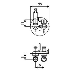Uponor Contec Adapterstecker T2 G 1/2" FT, 1078342... UPONOR-1078342 4021598130524 (Abb. 1)