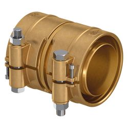 Uponor Ecoflex Kupplung PN 6 125x11,4-125x11,4mm, 1078365... UPONOR-1078365 4021598130241 (Abb. 1)