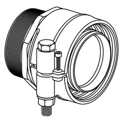 Uponor Ecoflex Übergangsnippel PN 6, 125x11,4mm x R 4"... UPONOR-1078368 4021598130272 (Abb. 1)