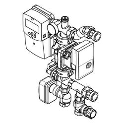 Uponor Fluvia Move Pumpengruppe, Push-23-A-AC, 1085008... UPONOR-1085008 4021598133105 (Abb. 1)