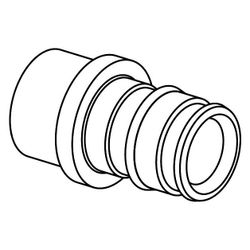Uponor Q und E Löt-Übergang PL, 20mm x 15CU, 1023041... UPONOR-1023041 7331541032841 (Abb. 1)