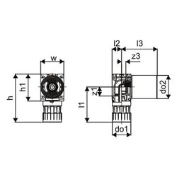 Uponor Smart Aqua Plus Anschlussbox Q und E M7a PPSU, 16-Rp1/2" FT... UPONOR-1086211 7321500057749 (Abb. 1)