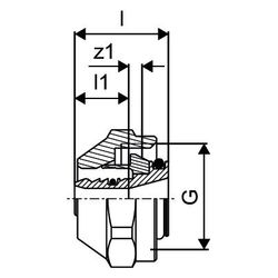Uponor Vario Klemmringverschraubung PEX, 14x2,0 x G 3/4" FT Eurokonus... UPONOR-1065283 4021598127869 (Abb. 1)