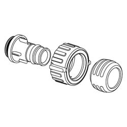 Uponor Aqua Plus Q und E Anschluss PPSU PPM 16mm... UPONOR-1087112 6414905237715 (Abb. 1)