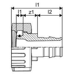 Uponor Aqua Plus Q und E Anschluss PPSU PPM 16mm... UPONOR-1087112 6414905237715 (Abb. 1)