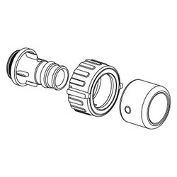 Uponor Aqua Plus Q und E Übergang PPSU PPM 18mm... UPONOR-1087115 6414905237746 (Abb. 1)