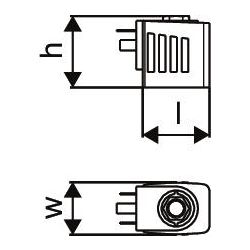 Uponor Smatrix Aqua Plus Spülsatz, oberer Teil, 1088426... UPONOR-1088426 6414905238064 (Abb. 1)