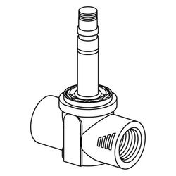 Uponor Smatrix Aqua Plus Magnetventilunterteil, 1088427... UPONOR-1088427 6414905238071 (Abb. 1)
