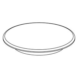 Uponor Aqua Plus Abdeckkappenset für Rohrdurchführungen A-L, 34mm... UPONOR-1088815 6414905242955 (Abb. 1)
