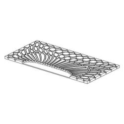Uponor Vario Heat Protect Verteilerplatte 27mm... UPONOR-1090043 6414905222100 (Abb. 1)