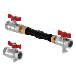 Uponor Vario Wassermengenzähler-Anschlussset horizontal G 3/4", 110mm... UPONOR-1090730 6414905221349 (Abb. 1)