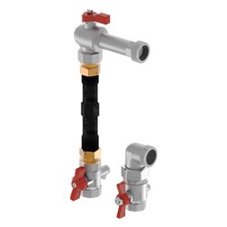 Uponor Vario Wassermengenzähler-Anschlussset vertikal G 3/4", 110mm... UPONOR-1090731 6414905221363 (Abb. 1)