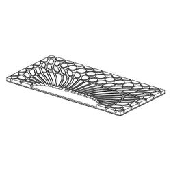 Uponor Vario Heat Protect Verteilerplatte mit Trittschallschutz, 32mm... UPONOR-1091816 6414905223879 (Abb. 1)