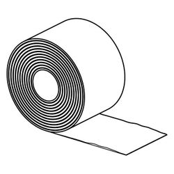Uponor Ecoflex Trassenwarnband, rot, 40mm x 30m, 1105785... UPONOR-1105785 6414905528837 (Abb. 1)