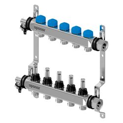 Uponor Vario S-Verteiler DFC, 9x 3/4" Eurokonus... UPONOR-1093594 6414905230587 (Abb. 1)