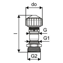 Uponor Vario S-Rücklaufventil DFC, 1093598... UPONOR-1093598 6414905230624 (Abb. 1)