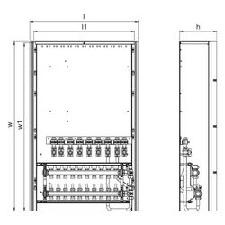 Uponor Combi Port M-Pro Schrank mit Verteiler OW, 1180x700x300mm, 6HM und 9BV... UPONOR-1093820 6414905231508 (Abb. 1)