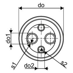 Uponor Ecoflex Thermo Twin HP Kunststoff-Rohrleitungssystem 2x40x3,7mm und 2x32x3,5mm/1... UPONOR-1093895 6414905231614 (Abb. 1)