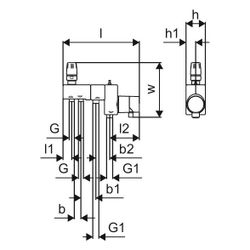 Uponor Fluvia T Pumpengruppe, Push-12 TH-G, 1095127... UPONOR-1095127 6414905428205 (Abb. 1)