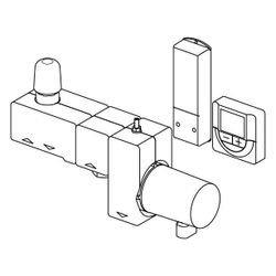 Uponor Fluvia T Pumpengruppe, Push-12 WL-G, 1095130... UPONOR-1095130 6414905428632 (Abb. 1)