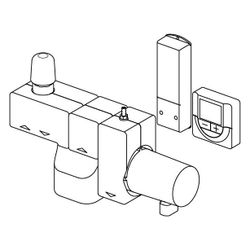 Uponor Fluvia T Pumpengruppe, Push-12 CH-G, 1095131... UPONOR-1095131 6414905428649 (Abb. 1)